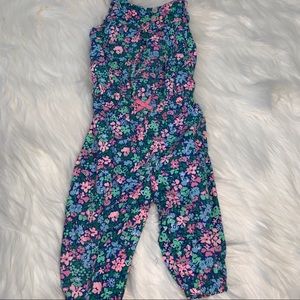 Carter’s floral romper - 6 months